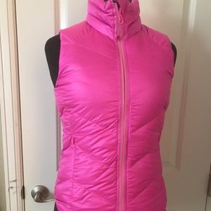 NWOT GIRLS Ivivva\ LuLu Pink Puffer Vest Size 12